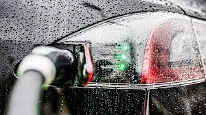 The Safety of Charging Electric Vehicles in Wet Conditions